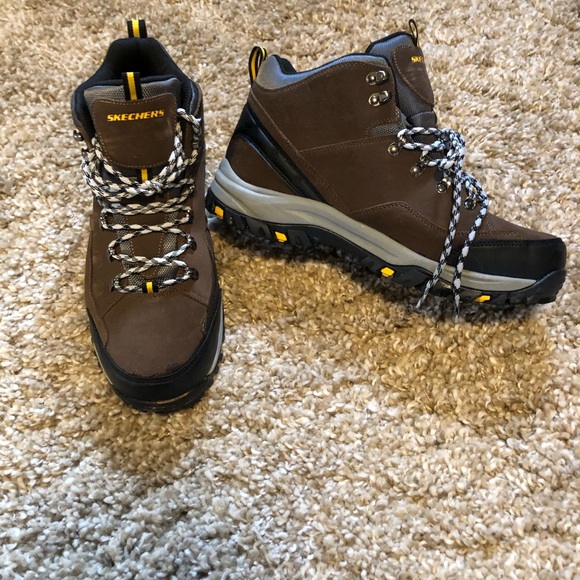 Skechers® Relaxed Fit Relment Pelmo Men's Waterproof Boots - Picture 2 of 7